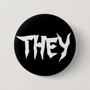 Badge Rond 5 Cm Bouton Hardcore