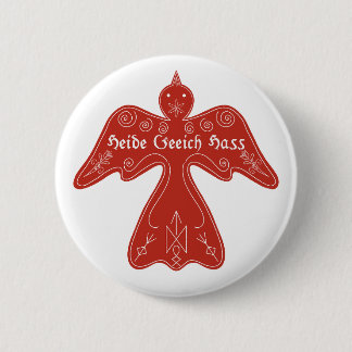Badge Rond 5 Cm Bouton Heide Geeich Hass