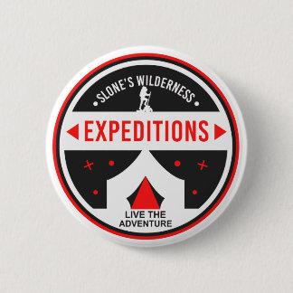 Badge Rond 5 Cm Bouton Hiker de la colonne