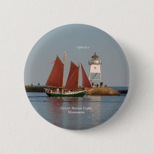 Badge Rond 5 Cm bouton Hjordis