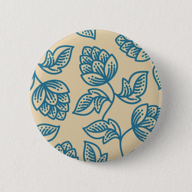 Badge Rond 5 Cm Bouton Hops de bière (Devant)