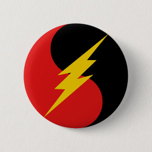 Badge Rond 5 Cm Bouton Horde foncé SCA
