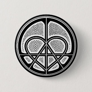 Badge Rond 5 Cm Bouton humanitaire de symbole d'ANARCHIE d'AMOUR