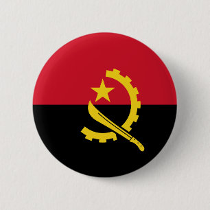 Badge Rond 5 Cm Bouton Indicateur Angola