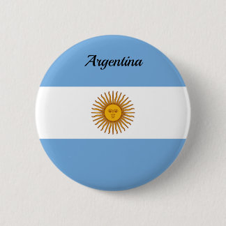 Badge Rond 5 Cm Bouton Indicateur Argentine