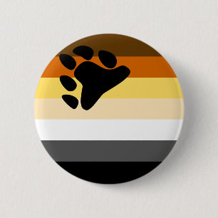 Badge Rond 5 Cm Bouton Indicateur d'ours