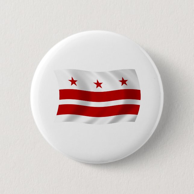 Badge Rond 5 Cm Bouton indicateur Washington D.C. (Devant)