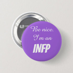 Badge Rond 5 Cm Bouton INFP