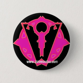Badge Rond 5 Cm bouton/insigne de logo de vaudou d'izzie