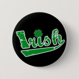 Badge Rond 5 Cm Bouton irlandais