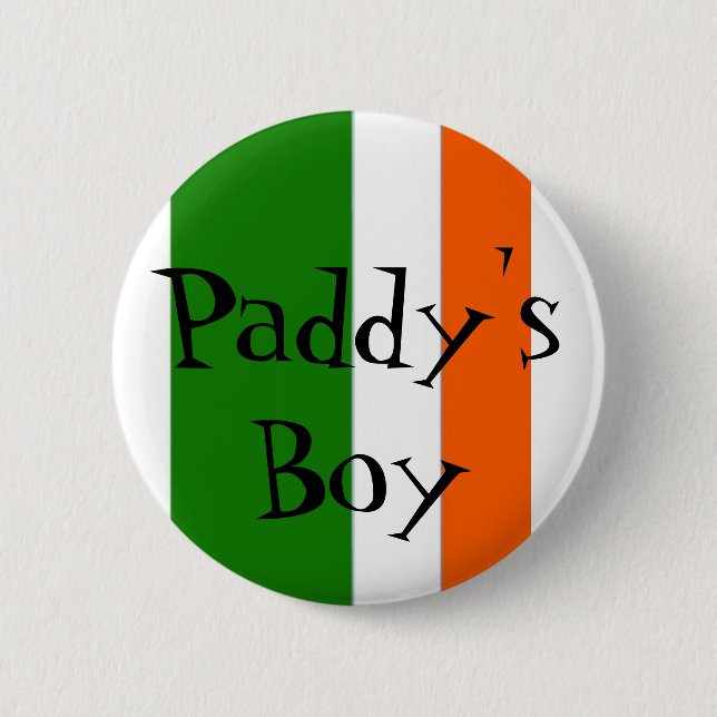 Badge Rond 5 Cm Bouton irlandais de fierté (Devant)