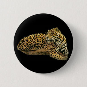 Badge Rond 5 Cm Bouton Jaguar