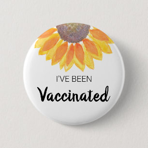 Badge Rond 5 Cm Bouton J'ai été vacciné
