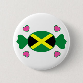 Badge Rond 5 Cm Bouton jamaïcain doux