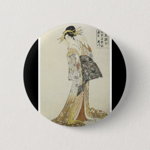 Badge Rond 5 Cm Bouton japonais