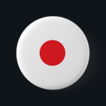 Badge Rond 5 Cm Bouton japonais de drapeau<br><div class="desc">Un bouton comportant le drapeau japonais !</div>