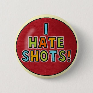 Badge Rond 5 Cm Bouton Je déteste les prises