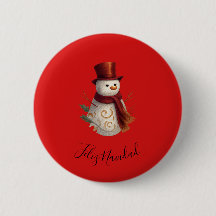 Bouton Joyeux Noël - Feliz Navidad