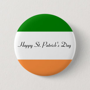 Badge Rond 5 Cm Bouton Joyeux St. Patrick's Day