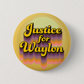 Badge Rond 5 Cm Bouton Justice Pour Waylon Cuevas