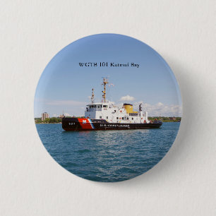 Badge Rond 5 Cm Bouton Katmai Bay