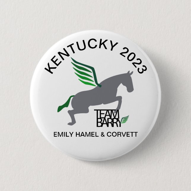 Badge Rond 5 Cm Bouton Kentucky 2023 (Devant)