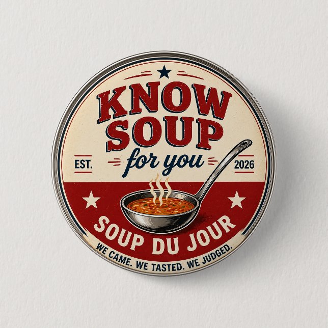 Badge Rond 5 Cm Bouton KSFY (Devant)