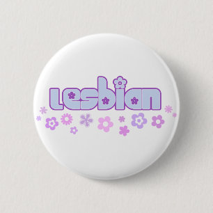 Badge Rond 5 Cm Bouton lesbien