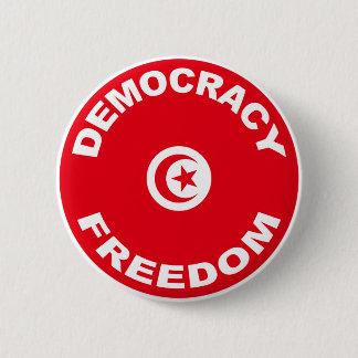 Badge Rond 5 Cm Bouton libre de la Tunisie