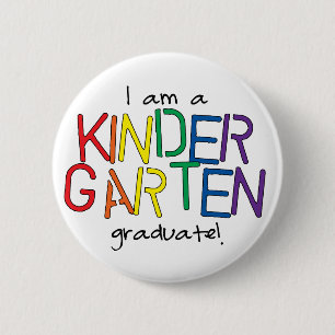Badge Rond 5 Cm Bouton licencié de jardin d'enfants
