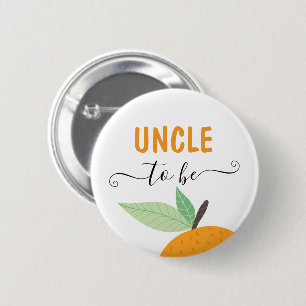 Badge Rond 5 Cm Bouton Little Cutie Citrus Orange Family Names
