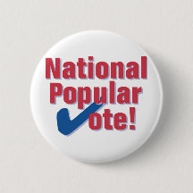 Bouton Logo Classique Vote National Populaire