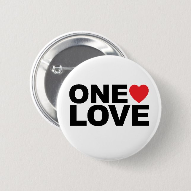 Badge Rond 5 Cm Bouton Logo OneLove (Devant & derrière)