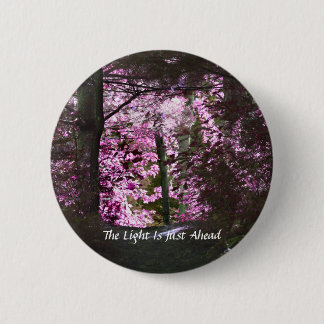 Badge Rond 5 Cm Bouton lumineux juste avant l'inspiration