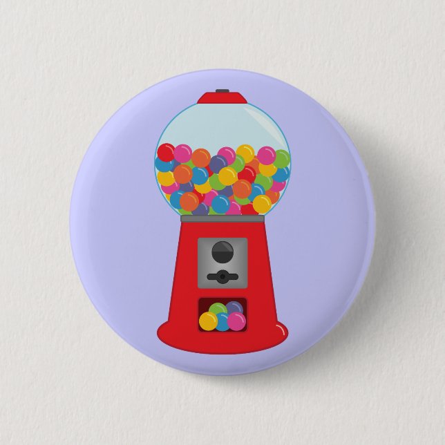 Badge Rond 5 Cm Bouton Machine à gumball (Devant)