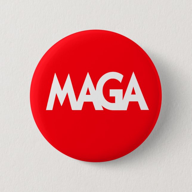 Badge Rond 5 Cm Bouton MAGA 02 (Devant)