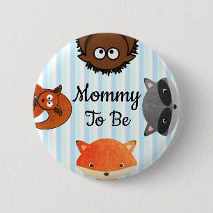 Badge Rond 5 Cm Bouton Maman à être Baby shower