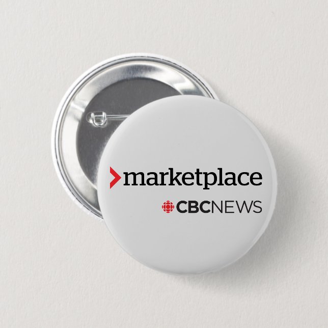 Badge Rond 5 Cm Bouton Marché CBC (Devant & derrière)