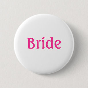 Badge Rond 5 Cm Bouton Mariage