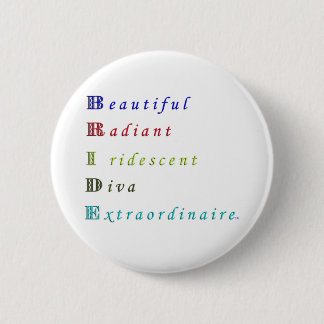 Badge Rond 5 Cm Bouton Mariage