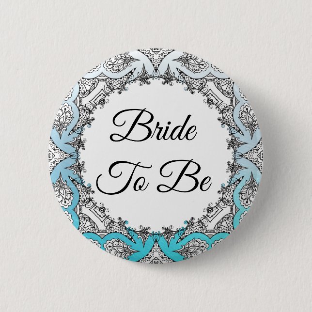 Badge Rond 5 Cm Bouton Mariée à être Bachelorette Party (Devant)