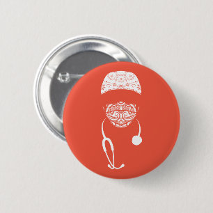 Badge Rond 5 Cm bouton masque cachley