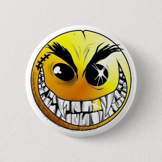 Badge Rond 5 Cm Bouton mauvais