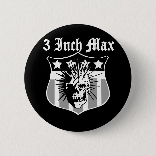 Badge Rond 5 Cm Bouton maximum de 3 pouces (Devant)