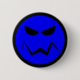 Badge Rond 5 Cm Bouton Mean Mister Face