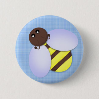 Badge Rond 5 Cm Bouton mignon de cadeau d'abeille