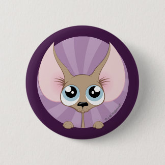 Badge Rond 5 Cm Bouton mignon de chien de chiwawa