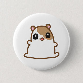 Badge Rond 5 Cm Bouton mignon de hamster