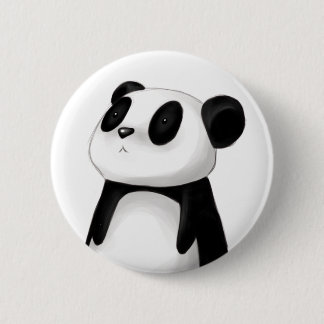 Badge Rond 5 Cm Bouton mignon de panda