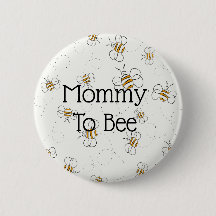 Bouton Mignonne Bee Motif Maman To Bee Baby shower